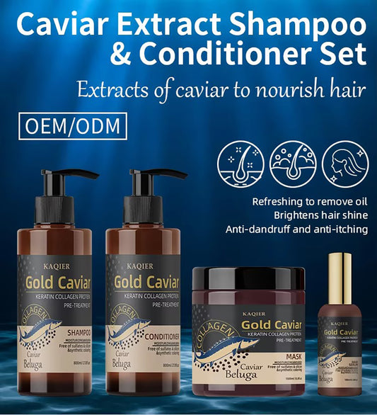 Kaqier Caviar Hair Care Set