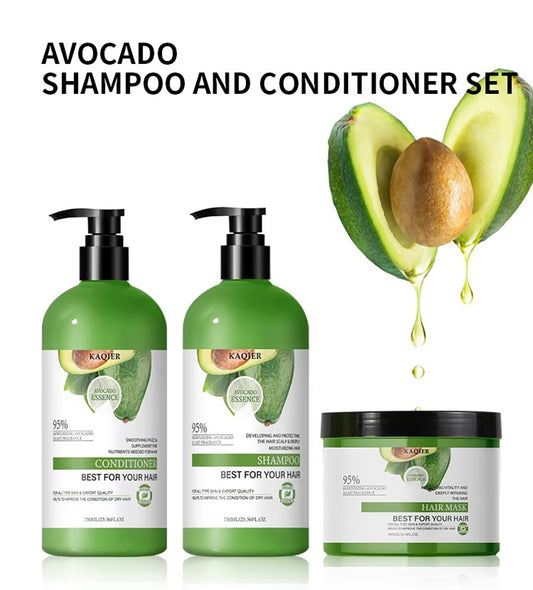Kaqier Avocado Hair Care Set