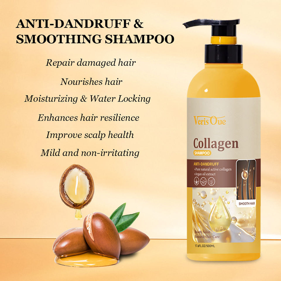 Kaqier Moroccan Argan Oil Shampoo Set