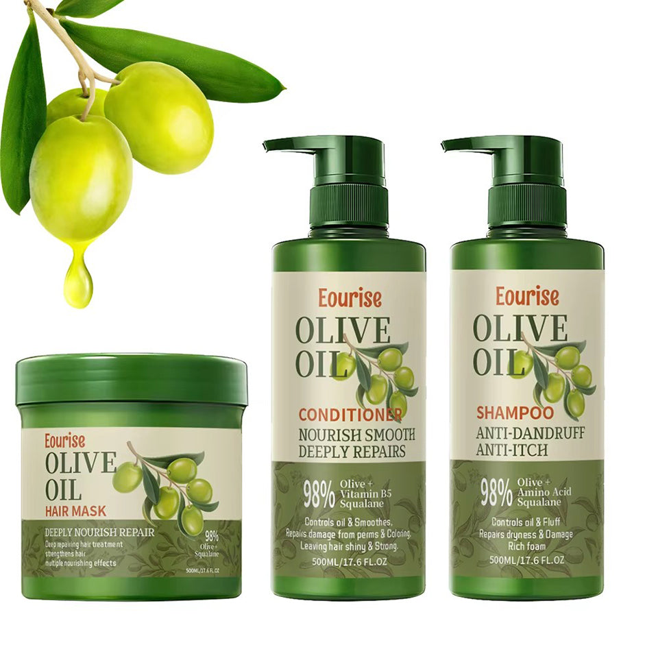 Eourise Olive Oil Hair Care Set