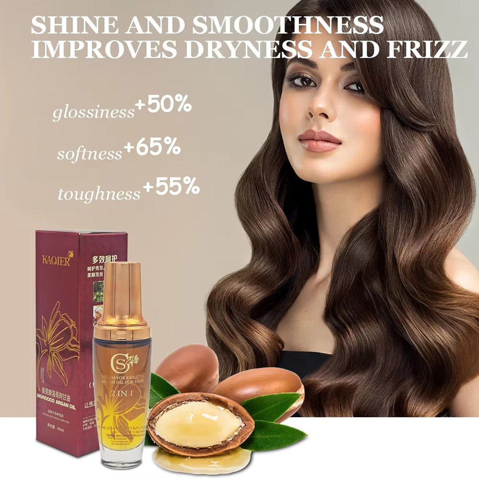 Kaqier Moroccan Argan Oil Hair Serum