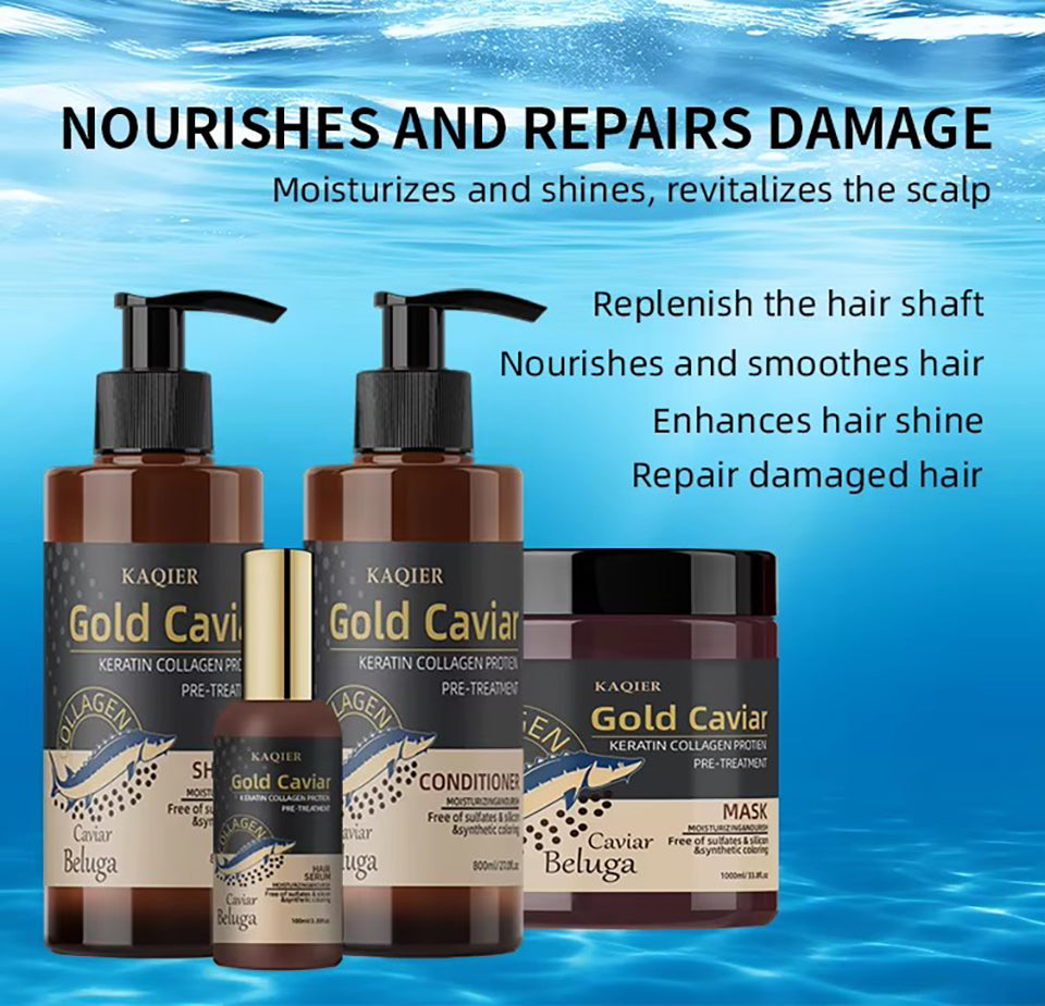 Kaqier Caviar Hair Care Set