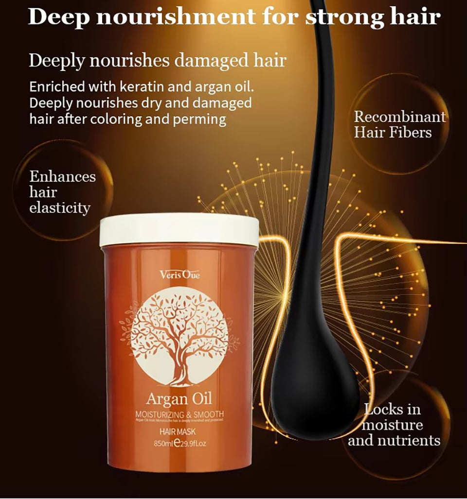 Kaqier Moroccan Argan Oil Hair Mask