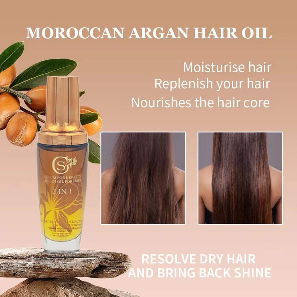 Kaqier Moroccan Argan Oil Hair Serum