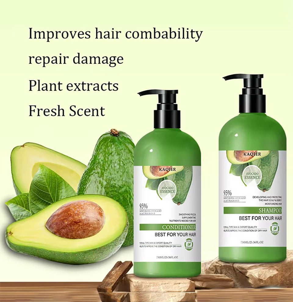Kaqier Avocado Hair Care Set