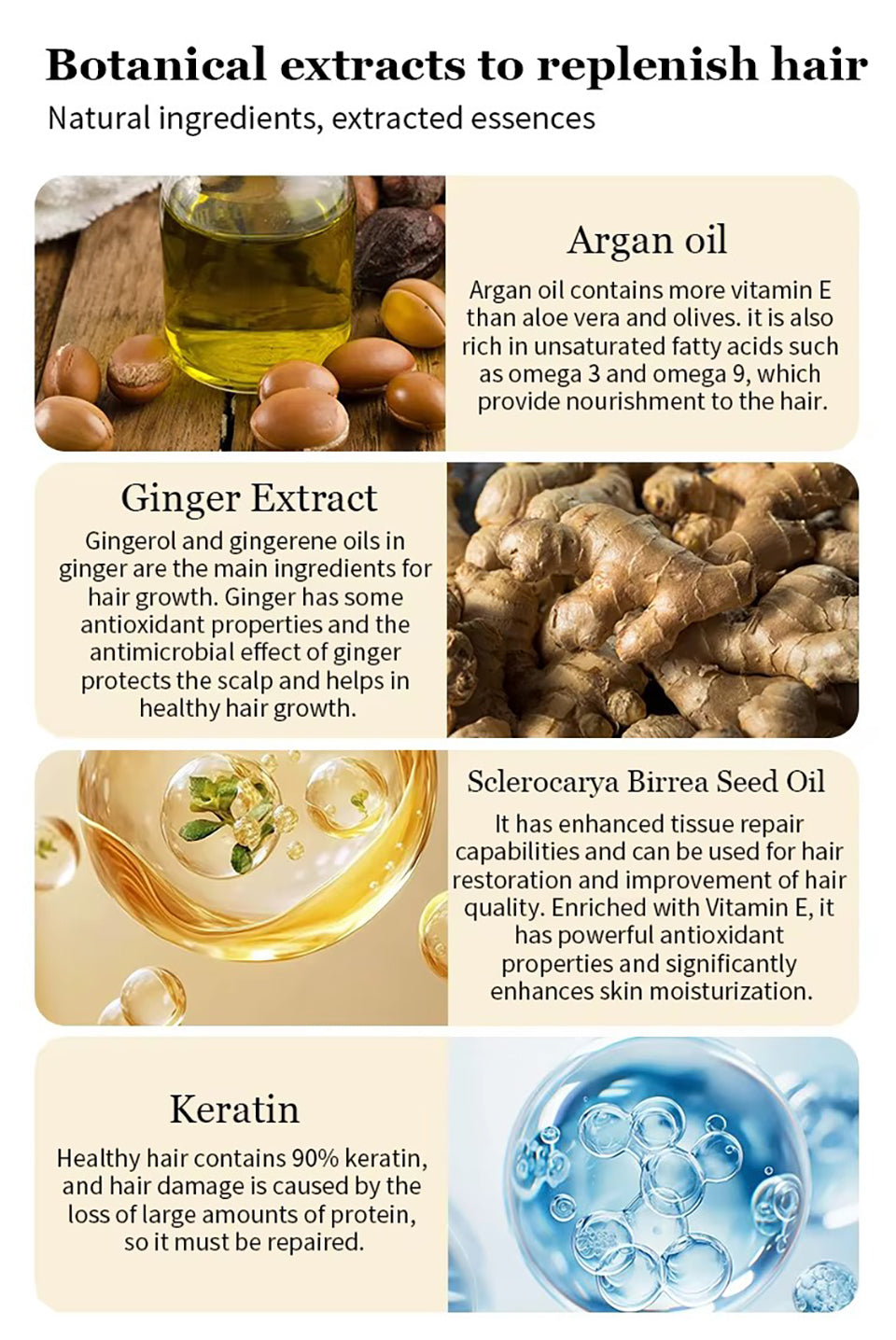 Kaqier Moroccan Argan Oil Hair Mask