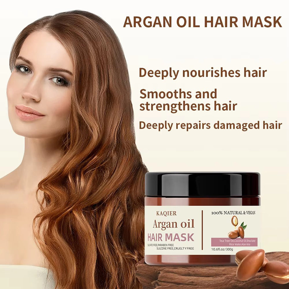 KAQIER Moroccan Nut Oil Hair Care Set