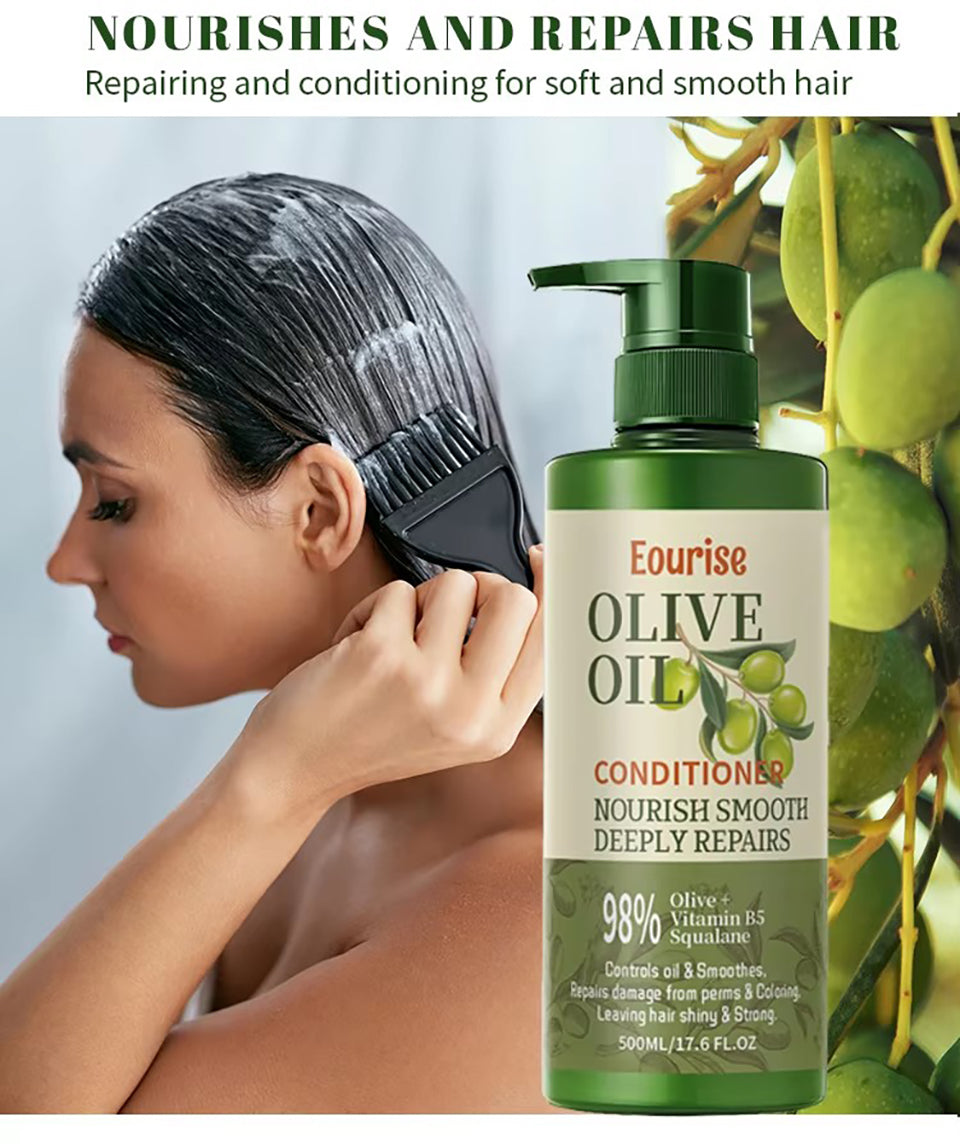 Eourise Olive Oil Hair Care Set