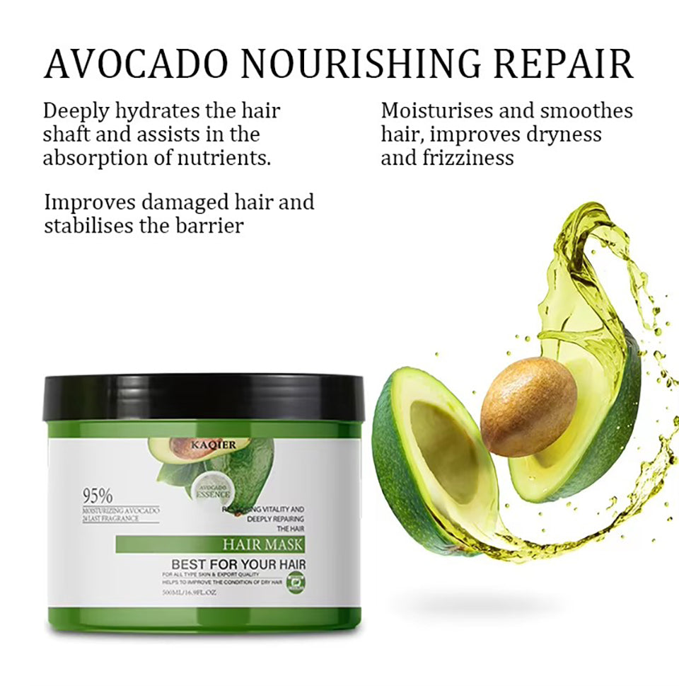 Kaqier Avocado Hair Care Set