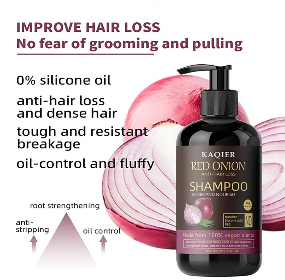 Kaqier Onion Shampoo Set