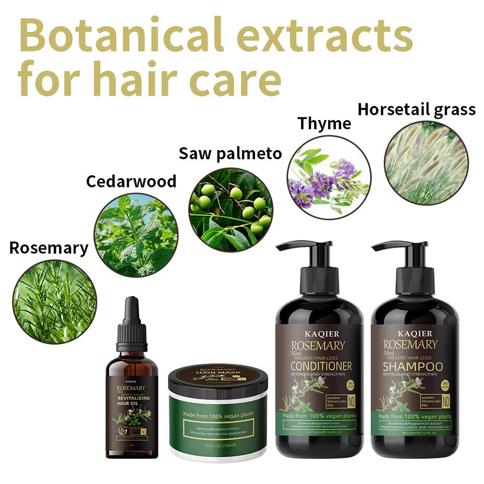 Kaqier Rosemary Hair Care Set
