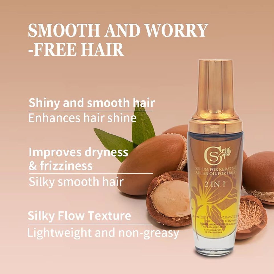 Kaqier Moroccan Argan Oil Hair Serum