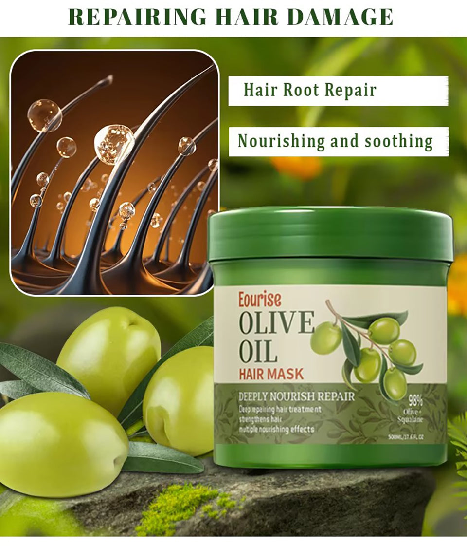 Eourise Olive Oil Hair Care Set