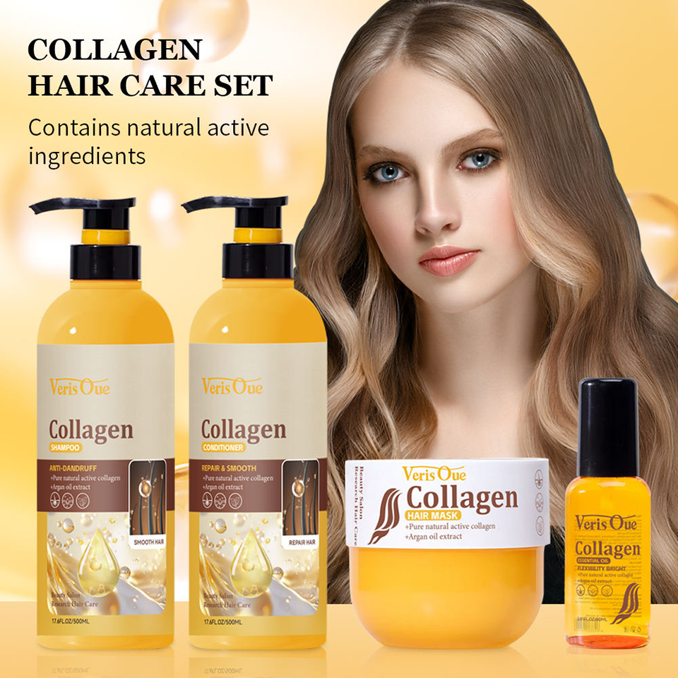 Kaqier Moroccan Argan Oil Shampoo Set