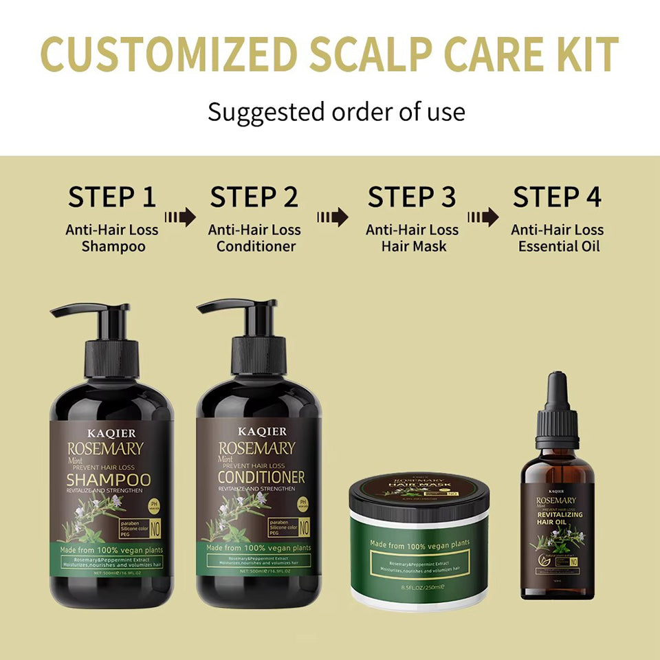 Kaqier Rosemary Hair Care Set