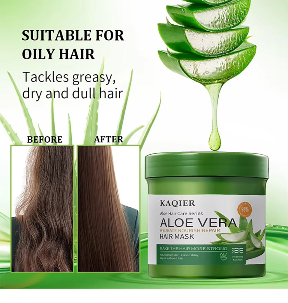KAQIER Aloe Vera Hair Care Set