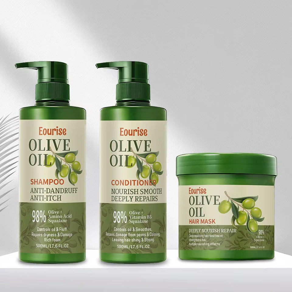 Eourise Olive Oil Hair Care Set